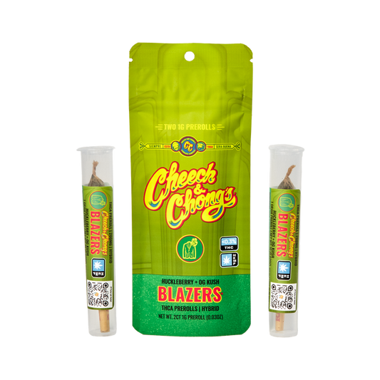 Cheech & Chong's | THCa Pre Rolls [2ct] | Huckleberry + OG Kush : HYBRID