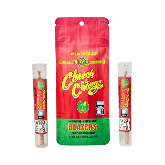 Cheech & Chong's | THCa Pre Rolls [2ct] | Maui Wowie + Cherry Kush : SATIVA