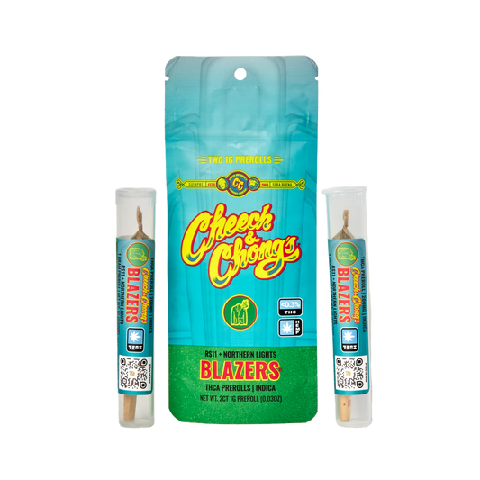 Cheech & Chong's | THCa Pre Rolls [2ct] | RS11 + Northern Lights: INDICA