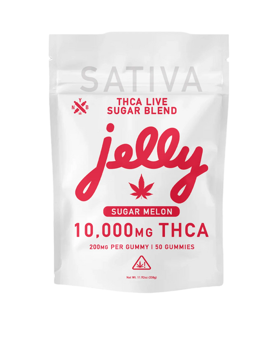 Not Your Bakery | THCa Live Sugar Gummies : 10,000mg - Sugar Melon (SATIVA)