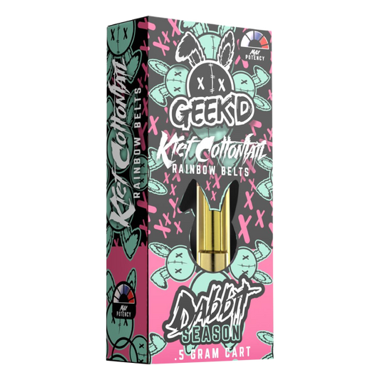 GEEK'D | Full-Spec 0.5 G Vape Cartridge - Rainbow Belts : INDICA