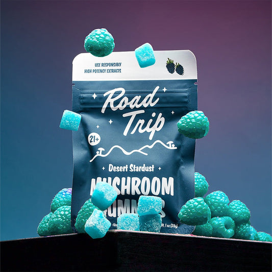 Road Trip | Desert Stardust Gummies (8ct) : Blue Raspberry